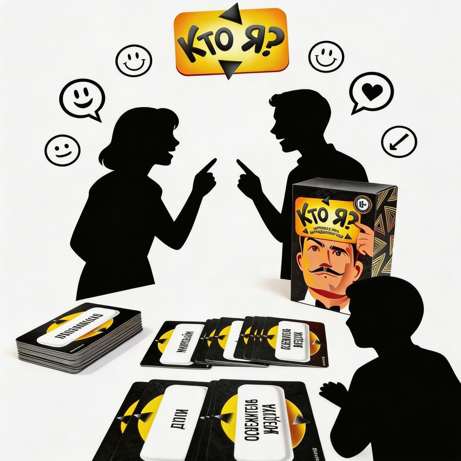 Party Games Questions For Adults - Rosyjska gra memowa: Zgadnij kim jestem?