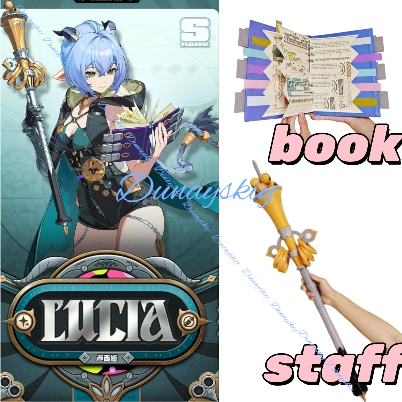 Book Party Games - Gra Zenless Zone Zero Lucia Cosplay