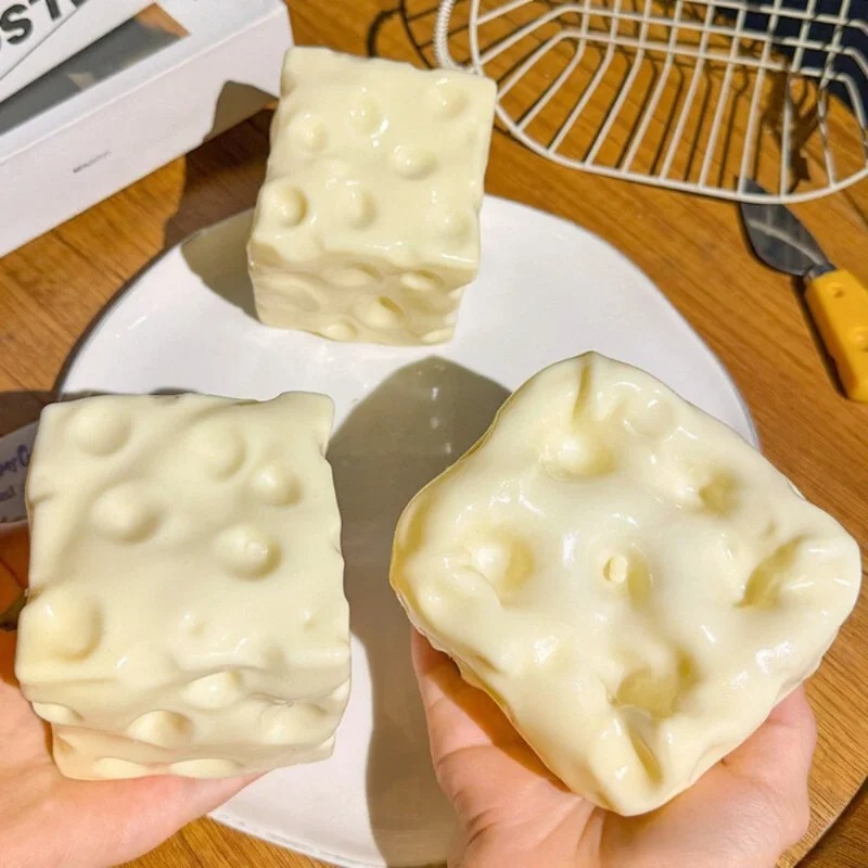 Party Games For Adults - Taba Squishy Cheese Cube – antystresowa