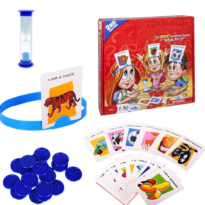 Party Games Quiz - Zabawne karty dla dzieci Gra planszowa