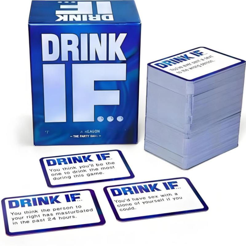 Party Games Questions For Adults - Pij, gdy... Zabawne karty do gier