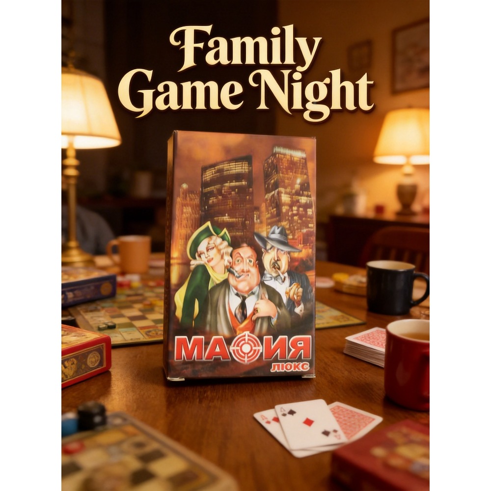 Party Games Mafia - Mafia Party Game - Wersja Rosyjska: