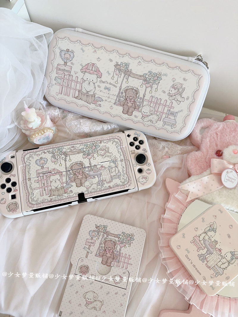 Party Games Quiz - Etui Ochronne Girls Dream Switch, Dzielone,