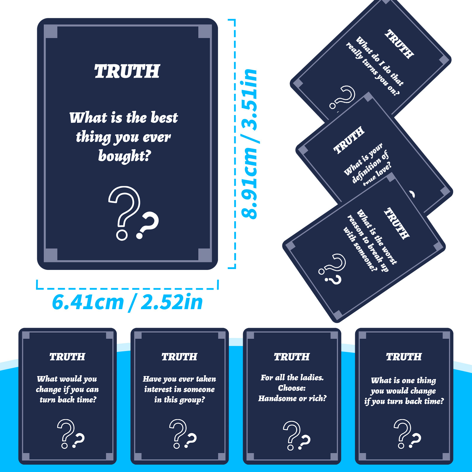 50 szt. Kart do gier imprezowy – Party Games Questions For Adults recenzja i cena