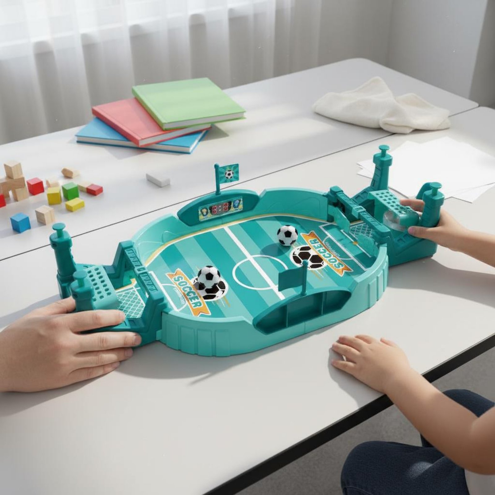 Gra w piłkę nożną dla 2 graczy – Party Games Mini recenzja i cena