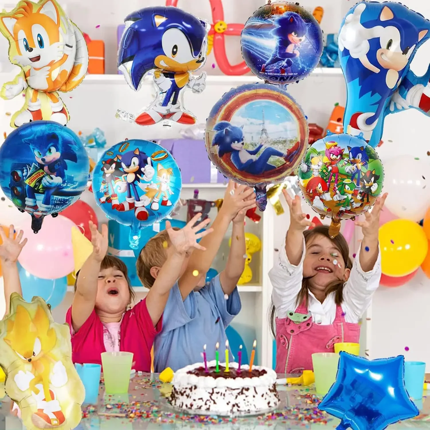 Balon Sonic z Niebieskim Błysk – Party Games Quiz recenzja i cena