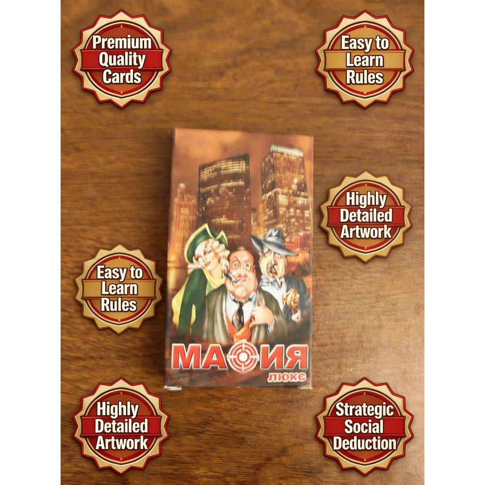Mafia Party Game - Wersja Rosy – Party Games Mafia recenzja i cena