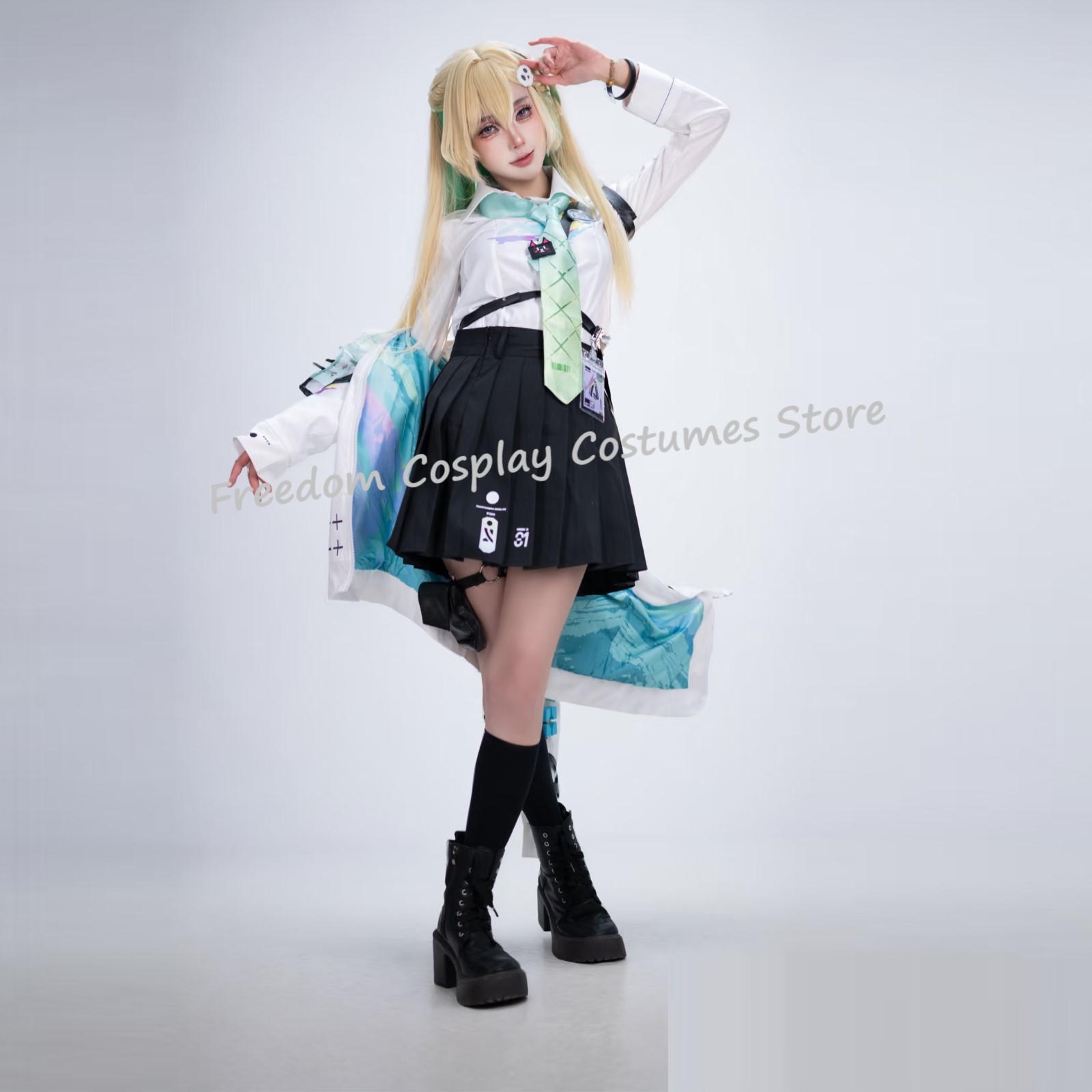 Kostium cosplay Wuthering Wave – Party Games School recenzja i cena