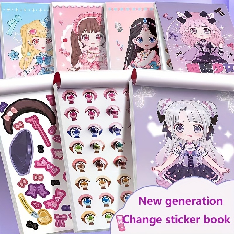 Dress Up Sticker Book Girl Sti – Book Party Games recenzja i cena