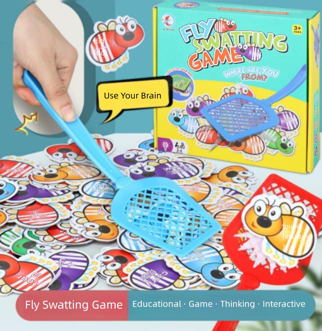 Gra w łapanie much dla dzieci, – Quick Games Party recenzja i cena