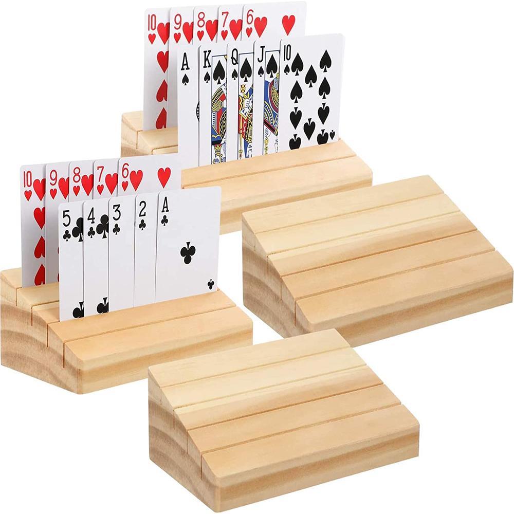 Drewniany uchwyt na karty do g – Book Party Games recenzja i cena